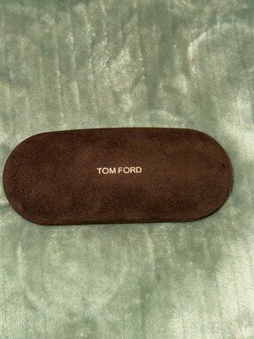 Tom Ford suede/velvet hard eyeglasses case